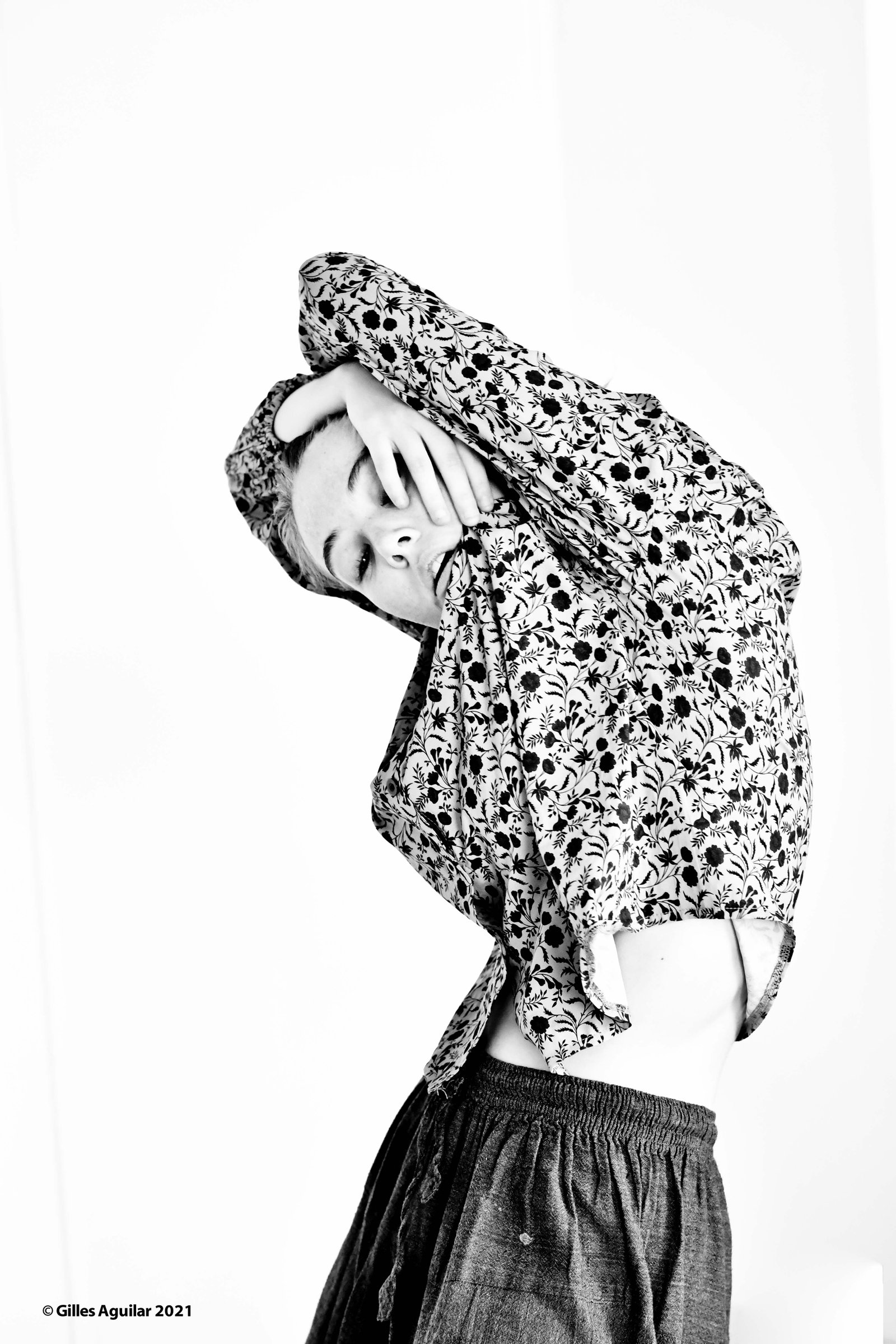 Photo de danse type portrait clair